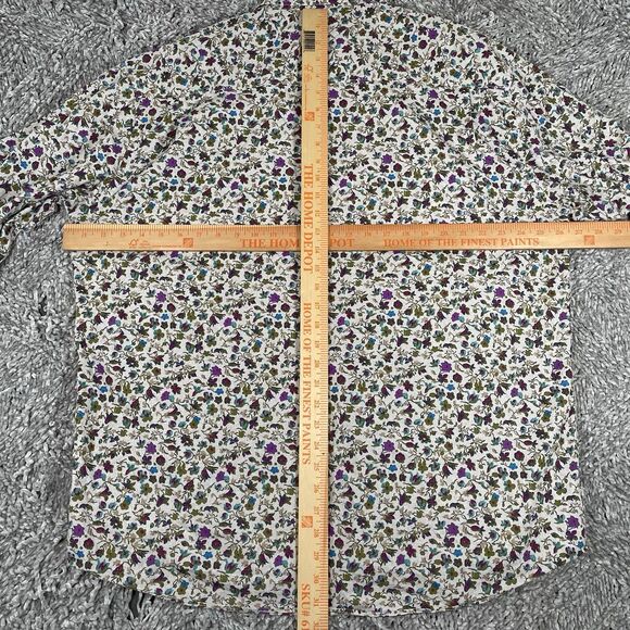 Alan Flusser Button Up Shirt Bundle of Two Men's XXL Floral Designer Preppy - Picture 6 of 6